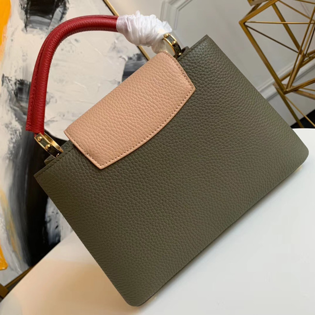 Louis vuitton CAPUCINES BB M55359 green