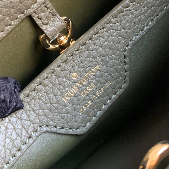 Louis vuitton CAPUCINES BB M55359 green