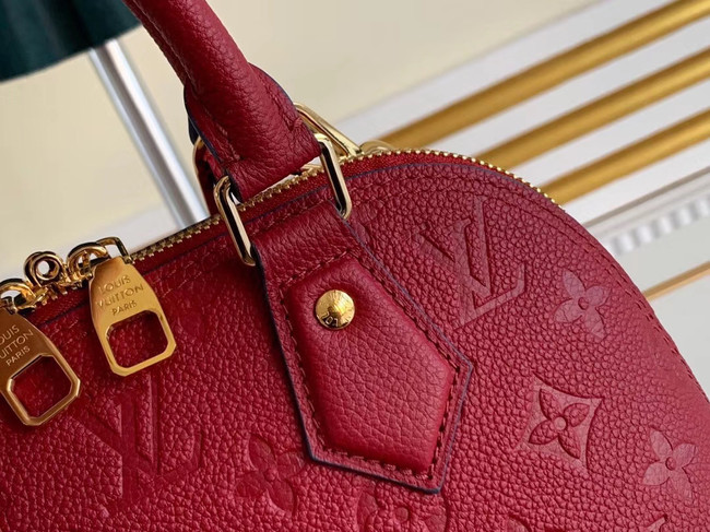 Louis Vuitton Original Monogram Empreinte NEO ALMA BB M44866 Cherry Berry