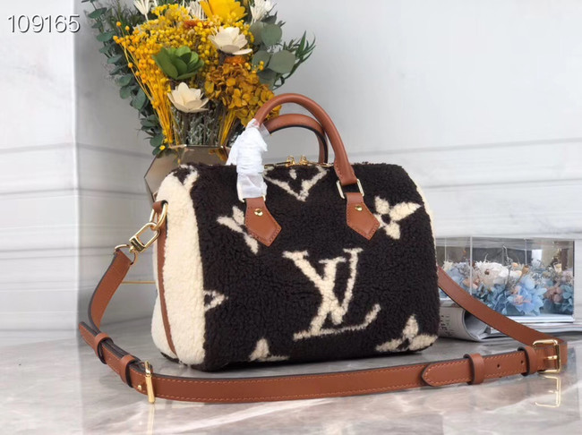 Louis vuitton original SPEEDY 30 wool M55423 