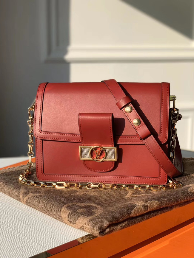 Louis Vuitton MINI DAUPHINE M55836 red