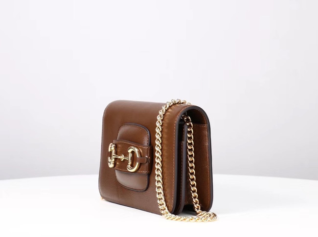 Gucci GG Marmont mini shoulder bag 600663 brown