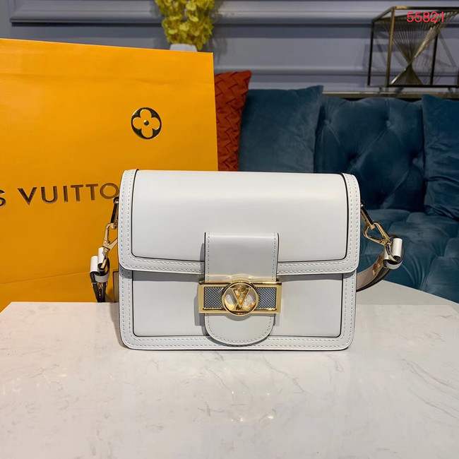 Louis vuitton original DAUPHINE MM M55735 white