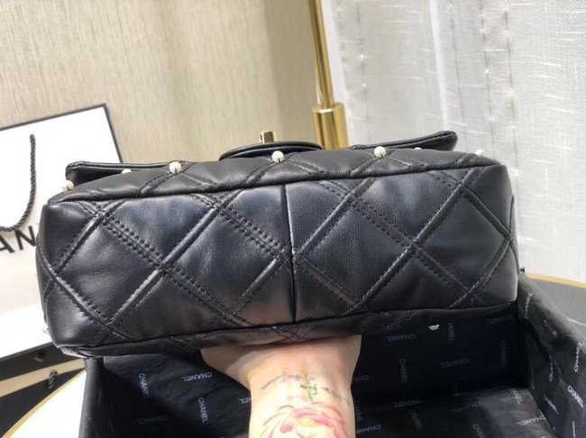 Chanel flap bag AS1202 black