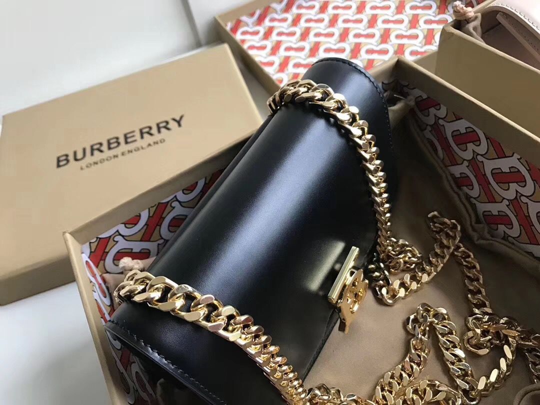 BurBerry Original Leather Thomas Belt Bag BU55698 Black