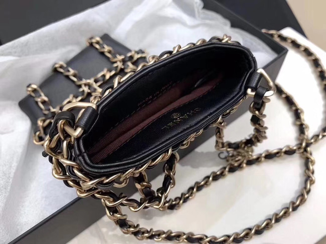 Chanel Lambskin AS1382 black