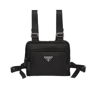 Prada Nylon harness bag 2VL014 black