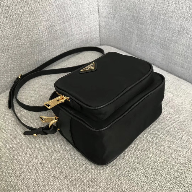 Prada Nylon Shoulder Bag 82022 black