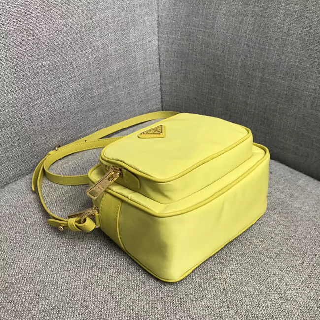 Prada Nylon Shoulder Bag 82022 yellow