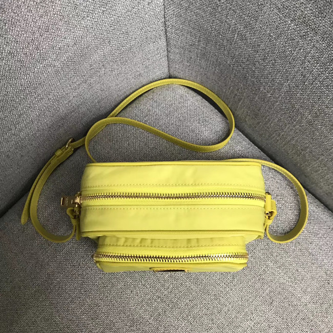 Prada Nylon Shoulder Bag 82022 yellow