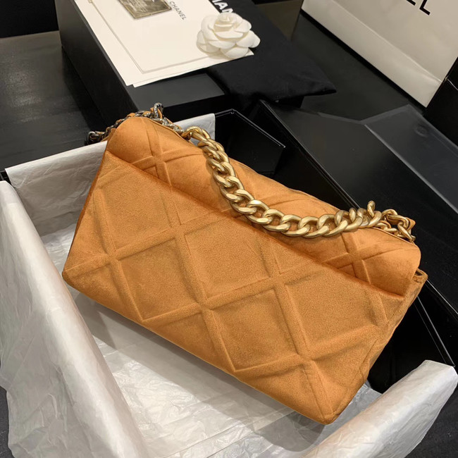 CHANEL 19 Flap Bag AS1160 Camel