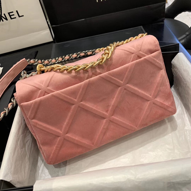 CHANEL 19 Flap Bag AS1160 pink