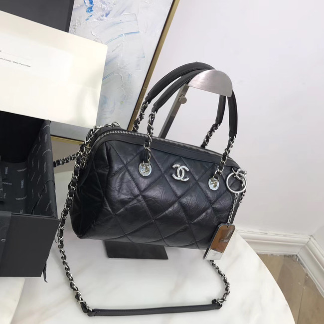 Chanel Bowling Bag AS1321 black