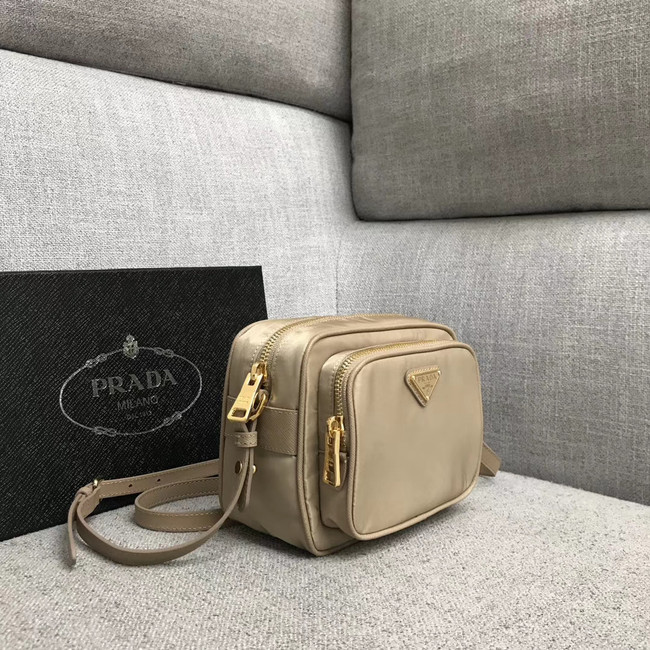 Prada Nylon Shoulder Bag 82022 apricot