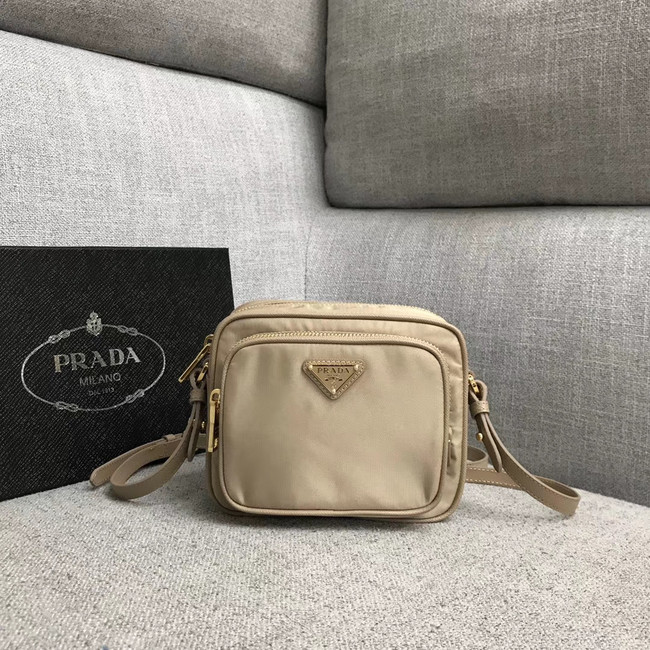 Prada Nylon Shoulder Bag 82022 apricot