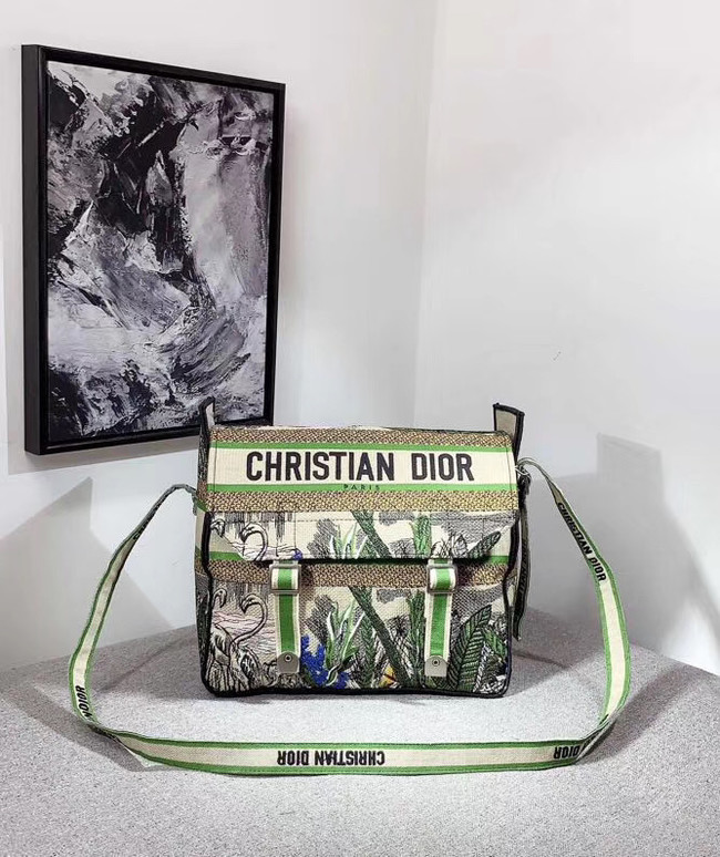 MESSENGER TAS DIOR OBLIQUE DIORCAMP M1291VRIS green