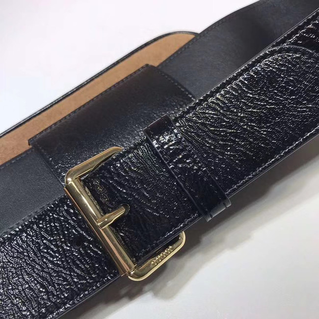 Gucci Nubuck leather belt bag 519308 brown&black