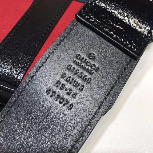 Gucci Nubuck leather belt bag 519308 red&black