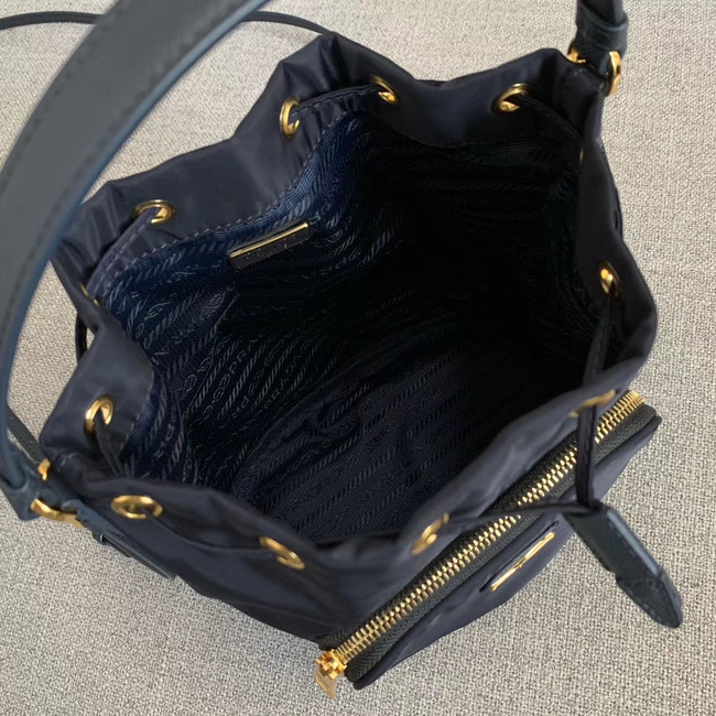 Prada Re-Edition nylon Tote bag 81166 dark blue