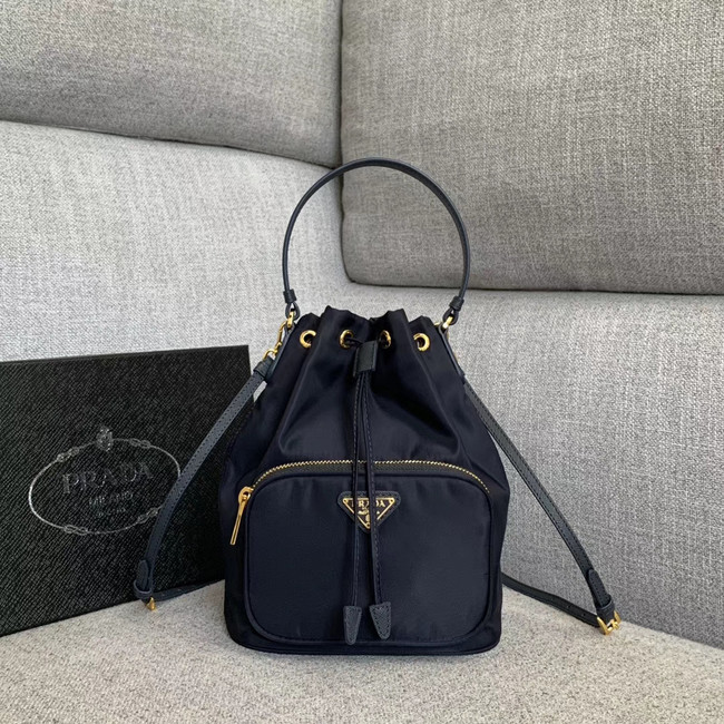 Prada Re-Edition nylon Tote bag 81166 dark blue