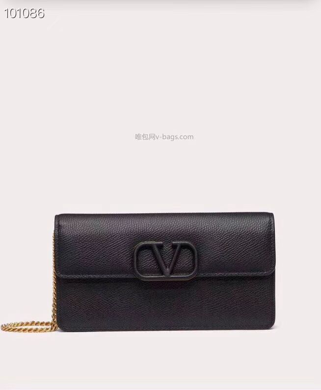 VALENTINO Origianl Leather Bag V0018 black