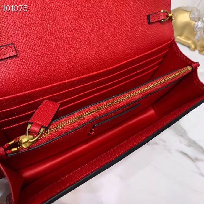 VALENTINO Origianl Leather Bag V0018 red