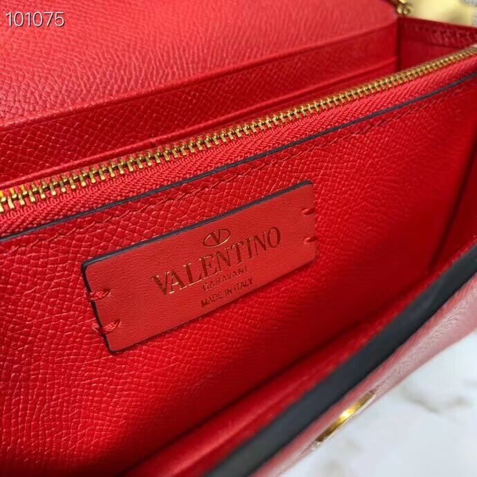 VALENTINO Origianl Leather Bag V0018 red