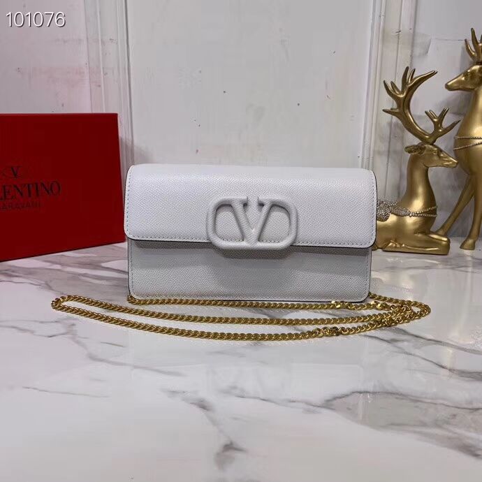 VALENTINO Origianl Leather Bag V0018 white