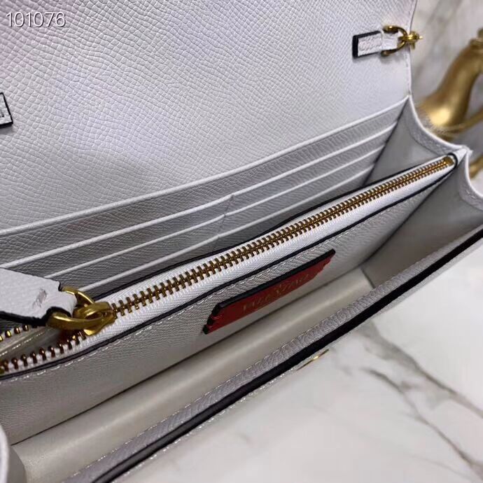 VALENTINO Origianl Leather Bag V0018 white 