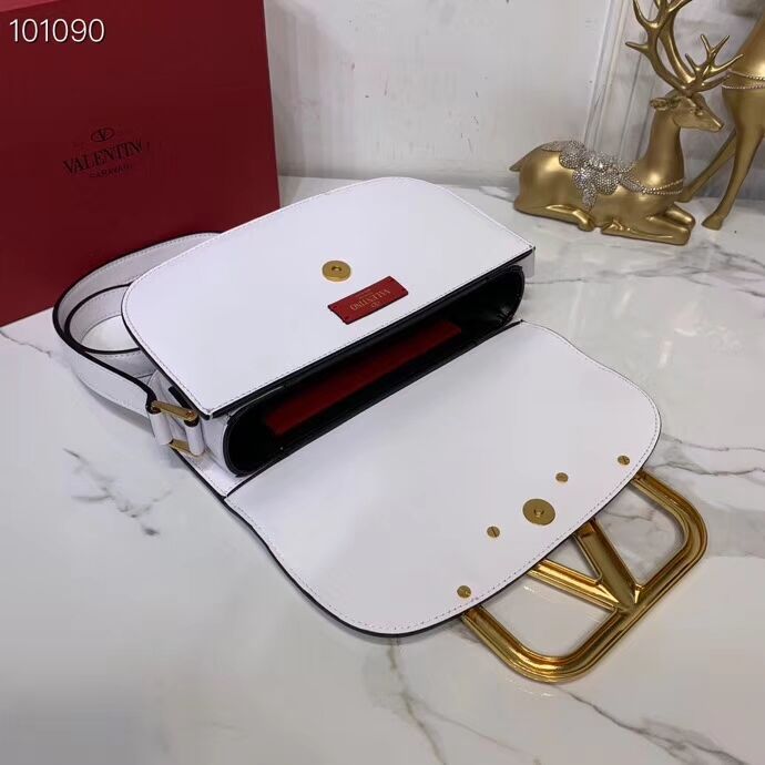 VALENTINO Origianl leather shoulder bag V0030 white