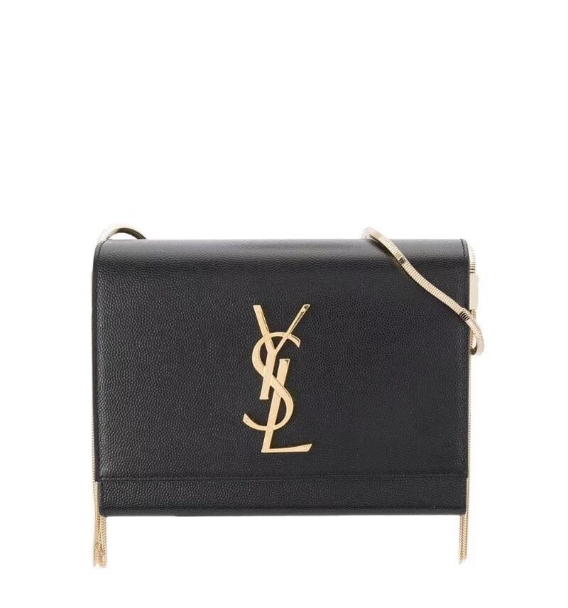 Yves Saint Laurent Kate mini Original leather Shoulder Bag Y593122 Black