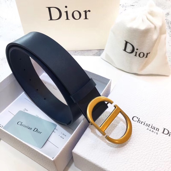 Dior Calf Leather Belt Wide with 40mm 5362