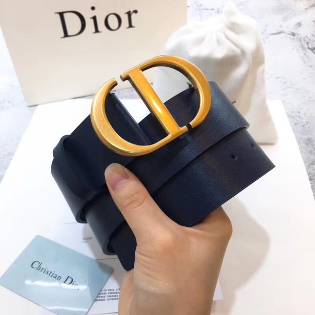 Dior Calf Leather Belt Wide with 40mm 5362