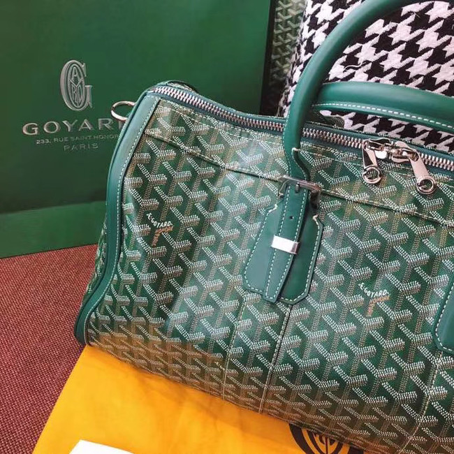 Goyard Canvas Travel bag 6958 green