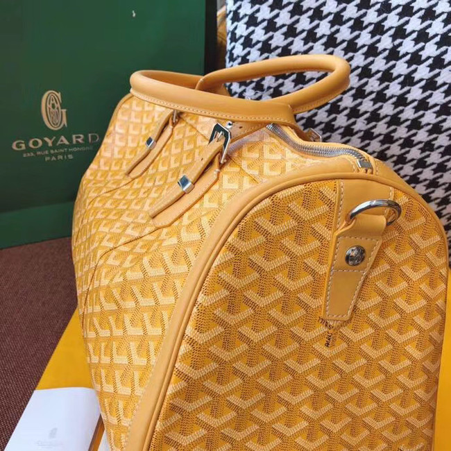 Goyard  Canvas Travel bag 6958 yellow