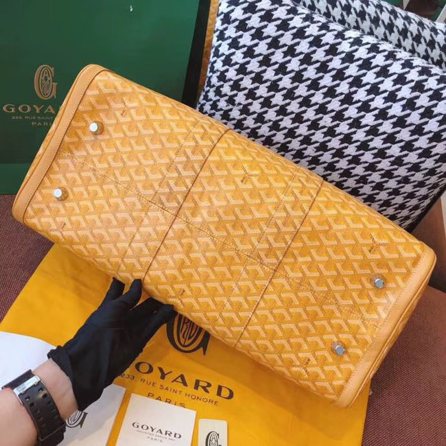 Goyard  Canvas Travel bag 6958 yellow