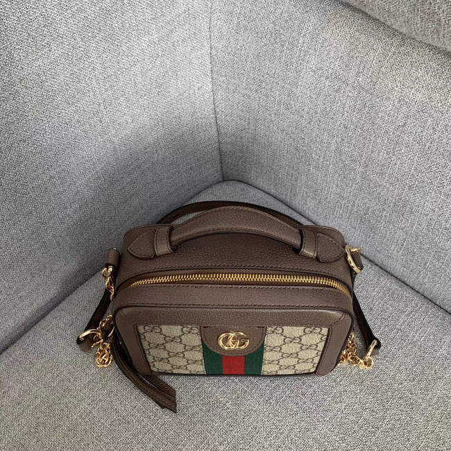 Gucci Ophidia series GG Mini Shoulder Bag 602576 brown