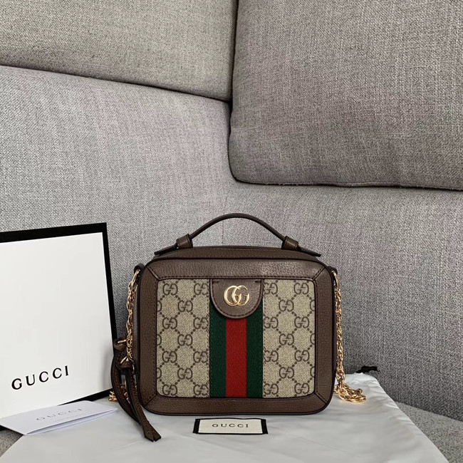 Gucci Ophidia series GG Mini Shoulder Bag 602576 brown