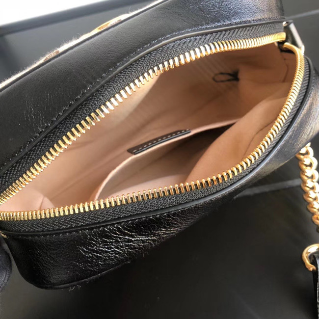 Gucci GG Marmont canvas mini Bag 448065 Black