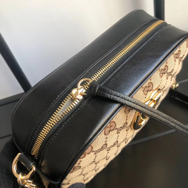 Gucci GG Marmont small shoulder bag 447632 black