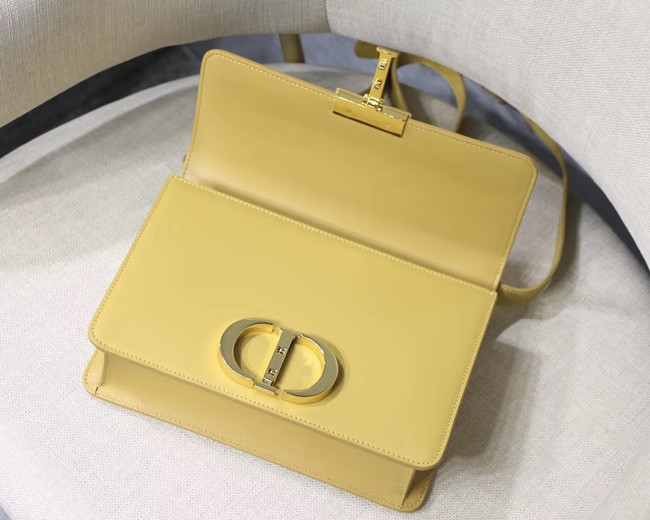 Dior 30 MONTAIGNE CALFSKIN BAG M9203 yellow