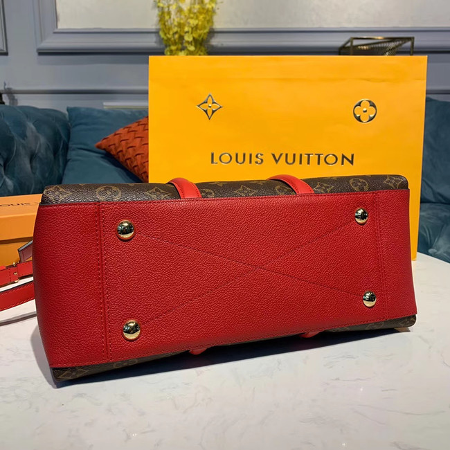 Louis Vuitton SOUFFLOT Medium bag M44817 red