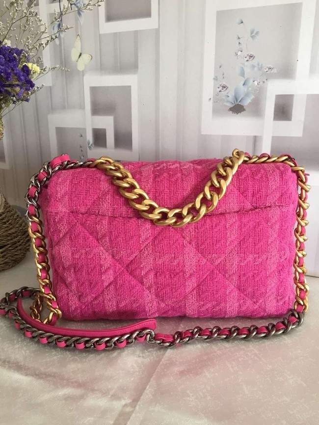 CHANEL 19 Flap Bag AS1162 rose