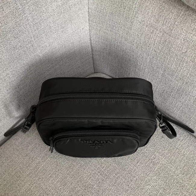 Prada Nylon Shoulder Bag 81199 black