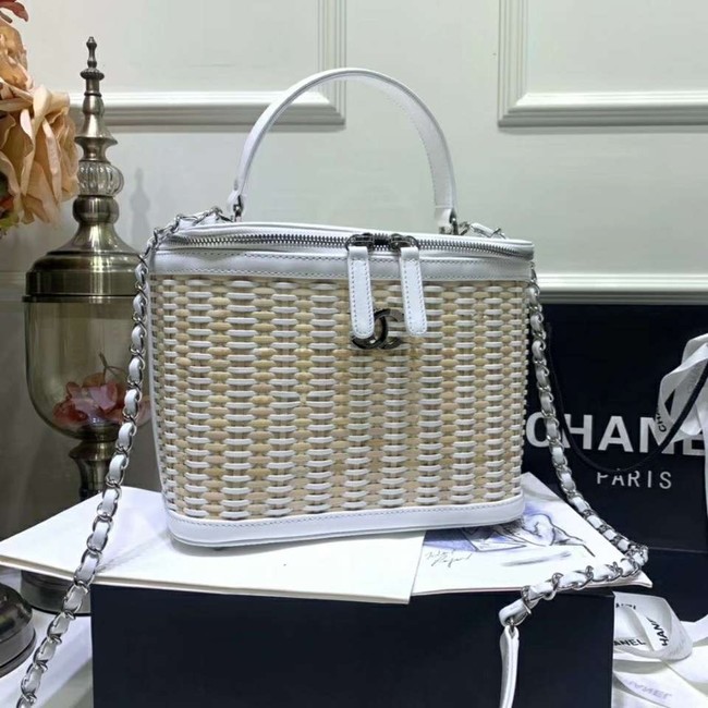 Chanel Cosmetic Bag AS1347 White