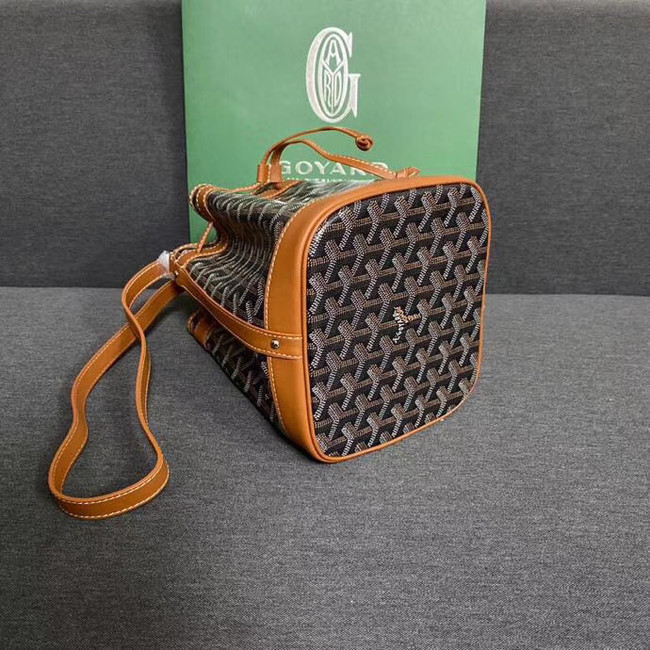 Goyard petit flot drawstring Bag G6959 black&brown