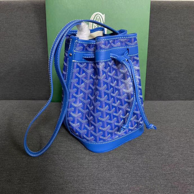 Goyard petit flot drawstring Bag G6959 blue