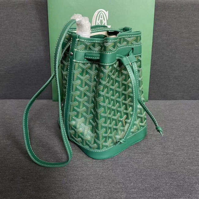 Goyard petit flot drawstring Bag G6959 green