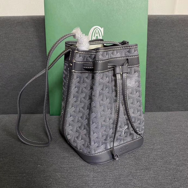 Goyard petit flot drawstring Bag G6959 grey