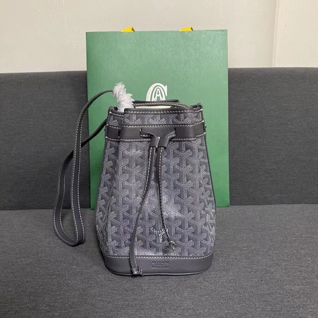 Goyard petit flot drawstring Bag G6959 grey